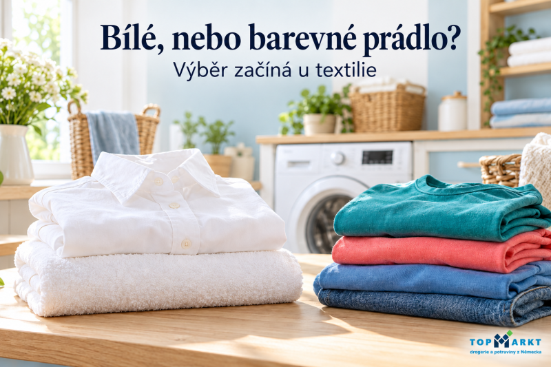 Jak vybrat odstraňovač skvrn na bílé a barevné prádlo